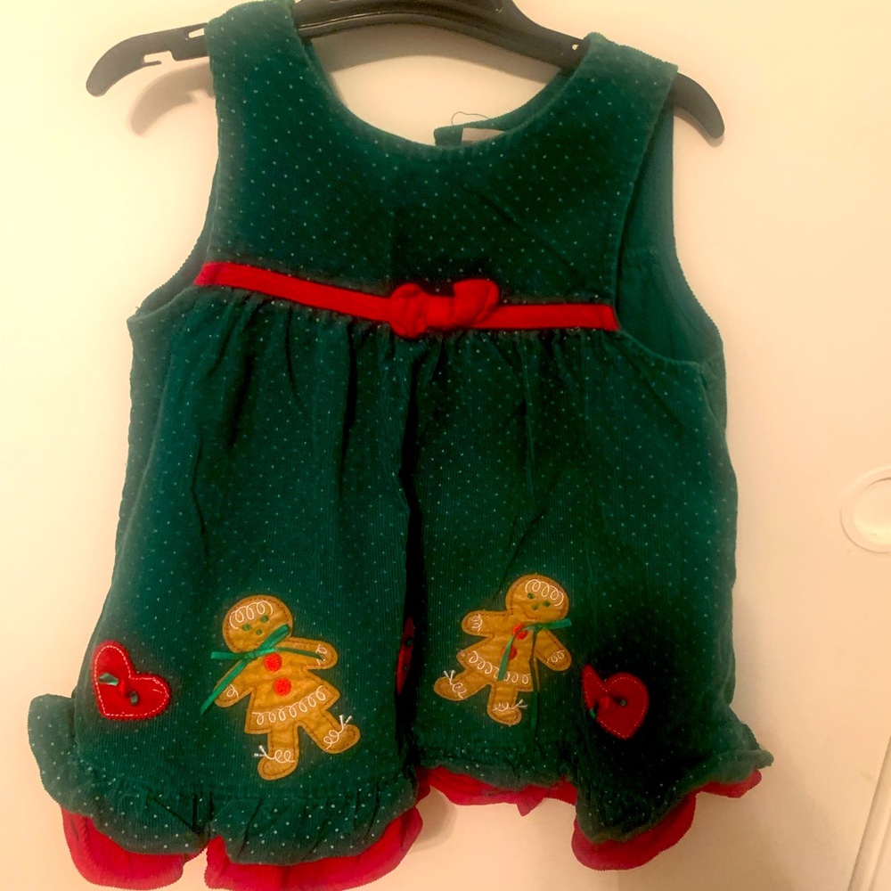 Vintage Rare too Corduroy Gingerbread Dress
